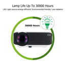 E400 1600 Lumens 1280x720 720P Portable HD LED Smart Projector Children Projector (Basic Edition)