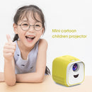 L1 Children Projector Mini LED Portable Home Speaker Projector, AU Plug(Black)