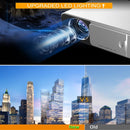 T6 2000ANSI Lumens Mini Theater Projector, Android 7.1 RK3128 Quad Core, 1GB+8GB, AU Plug(Red)
