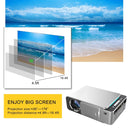 T6 2000ANSI Lumens Mini Theater Projector, Android 7.1 RK3128 Quad Core, 1GB+8GB, AU Plug(Red)