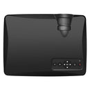 LY-40 1800 Lumens 1280 x 800 Home Theater LED Projector with Remote Control, EU Plug (Black)
