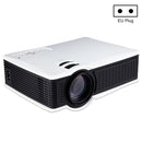 LY-40 1800 Lumens 1280 x 800 Home Theater LED Projector with Remote Control, EU Plug (White)