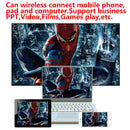 Wejoy DL-S6 HDMI Input 1000 Lumens 854x480 Smart Mini Projector, RK3188T CPU, 1GB+8GB, Android 7.1, Bluetooth, WiFi(UK Plug)