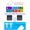 Wejoy DL-S6 HDMI Input 1000 Lumens 854x480 Smart Mini Projector, RK3188T CPU, 1GB+8GB, Android 7.1, Bluetooth, WiFi(UK Plug)