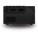 YG320 320*240 Mini LED Projector Home Theater, Support HDMI & AV & SD & USB (Black)