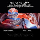Wejoy L6 5 inch 200 ANSI Lumen 1920 x 1080P Android 6.0 HD Bluetooth 4.0 WiFi HD Smart Projector, Support AV / VGA / HDMI / 2 x USB / RJ45, 1G+8G