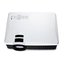 LY-40 1800 Lumens 1280 x 800 Home Theater LED Projector with Remote Control, UK Plug(White)