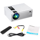 Cheerlux C8 1800 Lumens 1280x800 720P 1080P HD Smart Projector, Support HDMI / USB / VGA / AV, Basic Version (White)