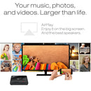 H10 6K HD Smart TV BOX,Android 9.0,Allwinner H6 Quad Core 64-bit ARM Cortex-A53,4GB+32GB, Support TF Card, SPDIF, HDMI, AV, WiFi, RJ45(Black)