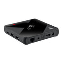 H10 6K HD Smart TV BOX,Android 9.0,Allwinner H6 Quad Core 64-bit ARM Cortex-A53,4GB+32GB, Support TF Card, SPDIF, HDMI, AV, WiFi, RJ45(Black)