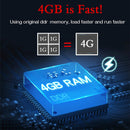 H10 6K HD Smart TV BOX,Android 9.0,Allwinner H6 Quad Core 64-bit ARM Cortex-A53,4GB+32GB, Support TF Card, SPDIF, HDMI, AV, WiFi, RJ45(Black)
