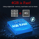 Q+ 6K HD Smart TV BOX,Android 8.1,H6 Quad Core Cortex-A53 Up to 2GHz,4GB+32GB, Support SPDIF, HDMI, WiFi, LAN, USBx2(Black)