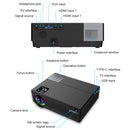 Cheerlux CL770 4000 Lumens 1920 x 1080P Full HD Smart Projector, Support HDMI x 2 / USB x 2 / VGA / AV (Black)