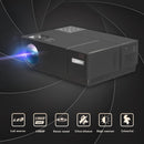 Cheerlux CL770 4000 Lumens 1920 x 1080P Full HD Smart Projector, Support HDMI x 2 / USB x 2 / VGA / AV (Black)