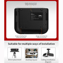 T500 1920x1080 3000LM Mini LED Projector Home Theater, Support HDMI & AV & VGA & USB & TF, Android Version (White)