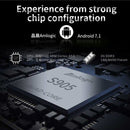 T500 1920x1080 3000LM Mini LED Projector Home Theater, Support HDMI & AV & VGA & USB & TF, Android Version (White)