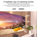 YG420 1280x720 2400LM Mini LED Projector Home Theater, Support HDMI & AV & SD & USB & VGA, General Version (Black)