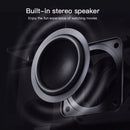 YG420 1280x1080P 2400LM Mini LED Projector Home Theater, Support HDMI & AV & SD & USB & VGA, Standard Version(Black)