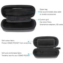 Sunnylife OP-B151 Portable Mini Diamond Texture PU Leather Storage Bag for DJI OSMO Pocket Gimble Camera