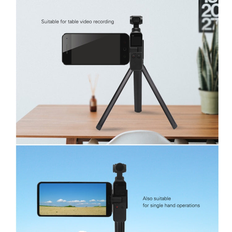 Sunnylife OP-ZJ062 Folding Sucker Holder + Tripod + Extension Rod for DJI OSMO Pocket