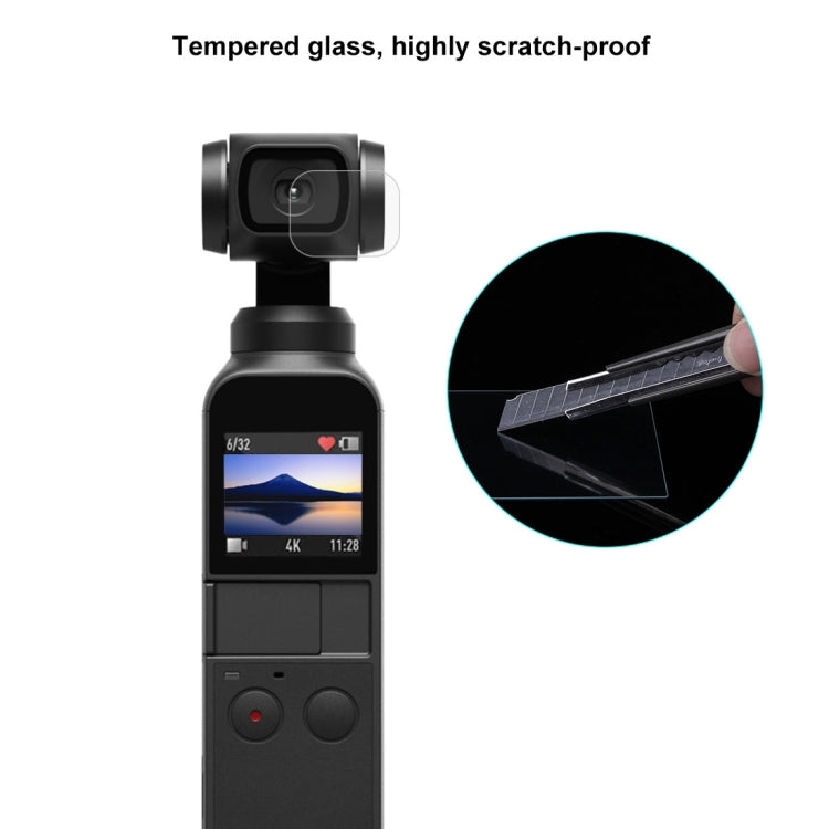 HD Tempered Glass Lens Film for DJI OSMO Pocket Gimbal