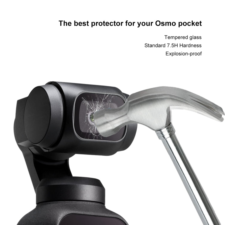 HD Tempered Glass Lens Film for DJI OSMO Pocket Gimbal