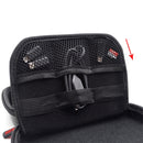 STARTRC Carbon Texture Waterproof PU Storage Bag for DJI OSMO Pocket Gimble Camera(Black)