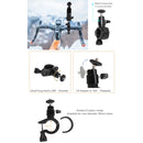 Sunnylife OP-Q9198 Metal Adapter + Metal Bicycle Clip for DJI OSMO Pocket