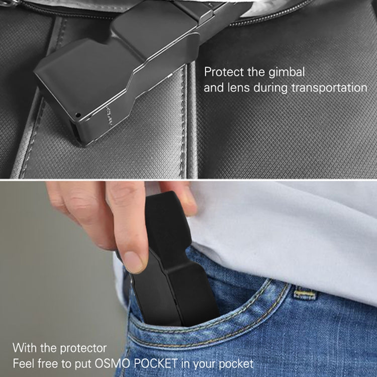 Sunnylife OP-Q9178 Gimbal Camera Protector Lens Cover for DJI OSMO Pocket(Black)