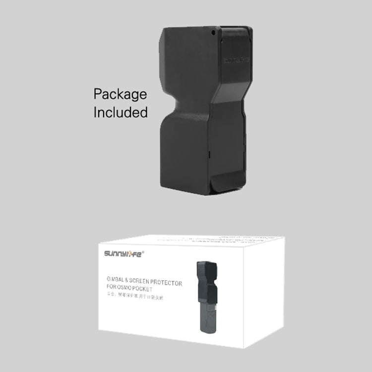 Sunnylife OP-Q9178 Gimbal Camera Protector Lens Cover for DJI OSMO Pocket(Black)
