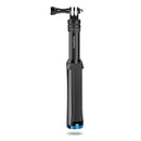RUIGPRO One-piece Handheld Tripod Selfie Stick Telescopic Monopod Mount for DJI Osmo Action, GoPro HERO10 Black /9 Black / HERO8 Black /7 /6 /5 /5 Session /4 Session /4 /3+ /3 /2 /1, Xiaoyi and Other Action Cameras(Black)