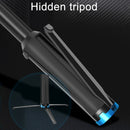 RUIGPRO One-piece Handheld Tripod Selfie Stick Telescopic Monopod Mount for DJI Osmo Action, GoPro HERO10 Black /9 Black / HERO8 Black /7 /6 /5 /5 Session /4 Session /4 /3+ /3 /2 /1, Xiaoyi and Other Action Cameras(Black)