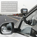 Suction Cup Jaws Flex Clamp Mount for for GoPro HERO9 Black / HERO8 Black /7 /6 /5 /5 Session /4 Session /4 /3+ /3 /2 /1, DJI Osmo Action, Xiaoyi and Other Action Cameras(Black)