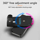 RUIGPRO 360 Degree Rotation Backpack Rec-Mounts Clip Clamp Mount + Phone Clamp for GoPro HERO9 Black / HERO8 Black /7 /6 /5 /5 Session /4 Session /4 /3+ /3 /2 /1, DJI Osmo Action, Xiaoyi and Other Action Cameras(Black)