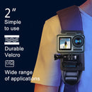 RUIGPRO Hook and Loop Fastener Backpack Rec-Mounts Clip Clamp Mount with Screw for GoPro HERO9 Black / HERO8 Black /7 /6 /5 /5 Session /4 Session /4 /3+ /3 /2 /1, DJI Osmo Action, Xiaoyi and Other Action Cameras(Black)
