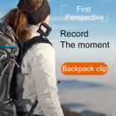 RUIGPRO Hook and Loop Fastener Backpack Rec-Mounts Clip Clamp Mount with Screw for GoPro HERO9 Black / HERO8 Black /7 /6 /5 /5 Session /4 Session /4 /3+ /3 /2 /1, DJI Osmo Action, Xiaoyi and Other Action Cameras(Black)