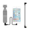 Sunnylife 30cm USB-C / Type-C to 8 Pin Converting Connector Data Cable for DJI OSMO Pocket(Black)