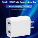 STARTRC 1106582 Dual-port QC 3.0 + 2.4A USB Fast Charger for DJI Mavic Mini,US Plug