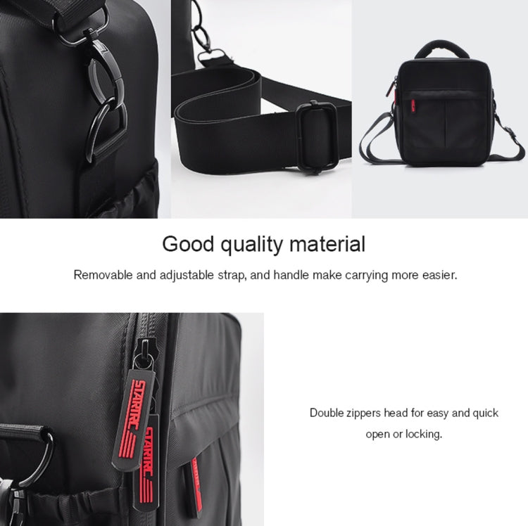 STARTRC Portable Carry Box Single Shoulder Storage Bag for DJI Mavci Air 2 Drone (Black)