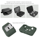 Sunnylife AIR2-Q9290 Remote Control Silicone Protective Case with lanyard for DJI Mavic Air 2 (Black)