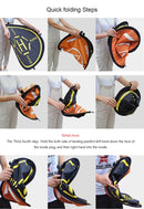 STARTRC 110cm Portable Folding Parking Apron for DJI M300RTK / Mavic / Phantom / M200 / Inspire, YUNEEC H(Black+Orange)