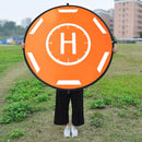 STARTRC 110cm Portable Folding Parking Apron for DJI M300RTK / Mavic / Phantom / M200 / Inspire, YUNEEC H(Black+Orange)