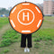 STARTRC 110cm Portable Folding Parking Apron for DJI M300RTK / Mavic / Phantom / M200 / Inspire, YUNEEC H(Black+Orange)