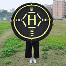 STARTRC 110cm Portable Folding Parking Apron for DJI M300RTK / Mavic / Phantom / M200 / Inspire, YUNEEC H(Black+Orange)