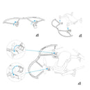 PGYTECH P-UN-034 light-painted LED Propeller Guard for DJ Mavic Air