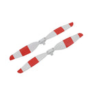 STARTRC 1 Pair Red and White Color Low Noise Quick-release Propellers for DJI Mavic Air 2