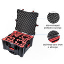 PGYTECH P-IN-010 Shockproof Waterproof Explosion-proof Hard Box Carrying Case for DJI Inspire 2(Black)
