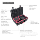 PGYTECH P-RH-011 Mini Shockproof Waterproof Explosion-proof Hard Box Carrying Case for DJI Ronin-S, Size: 55.6x35.8x18.5cm(Black)