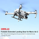 STARTRC Folding Anti-fall Anti-dirt Heightened Landing Gear Training Rack for DJI Mavic Air 2 / Air 2S(Grey)