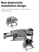 STARTRC Folding Anti-fall Anti-dirt Heightened Landing Gear Training Rack for DJI Mavic Air 2 / Air 2S(Grey)